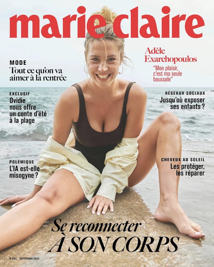 Adèle Exarchopoulos pour Marie Claire septembre 2023