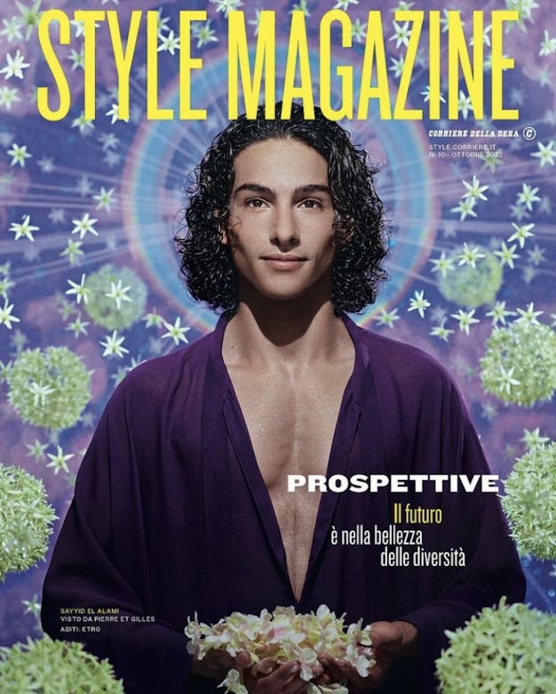 Sayyid El Alami en couverture de Style Magazine, Septembre 2022