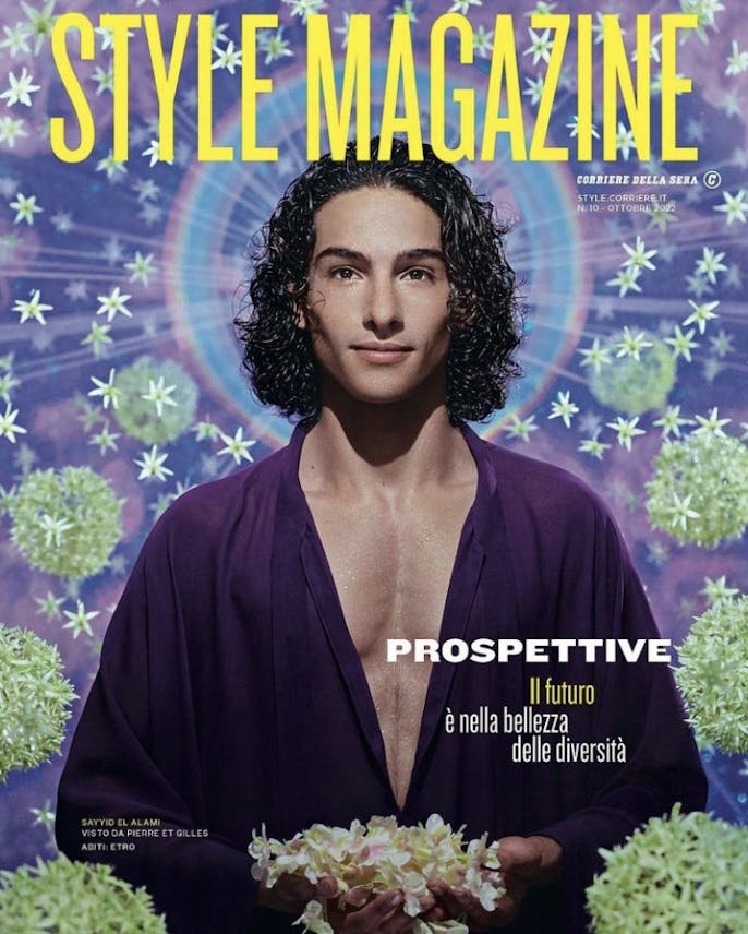 Sayyid El Alami en couverture de Style Magazine, Septembre 2022