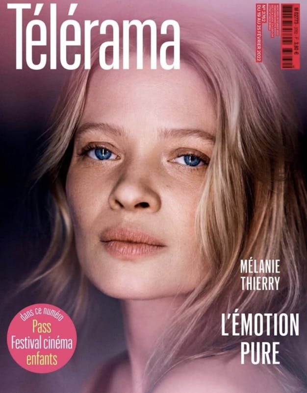 Melanie Thierry en couverture de Télérama