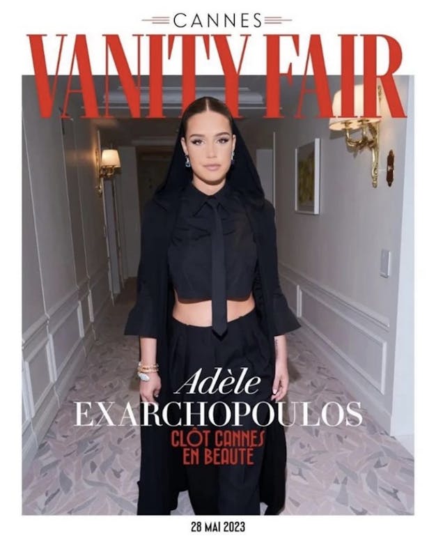 Adèle Exarchopoulos en couverture de Vanity Fair, Mai 2023