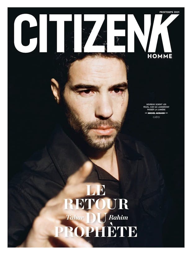 Tahar rahim en couverture de Citizenk