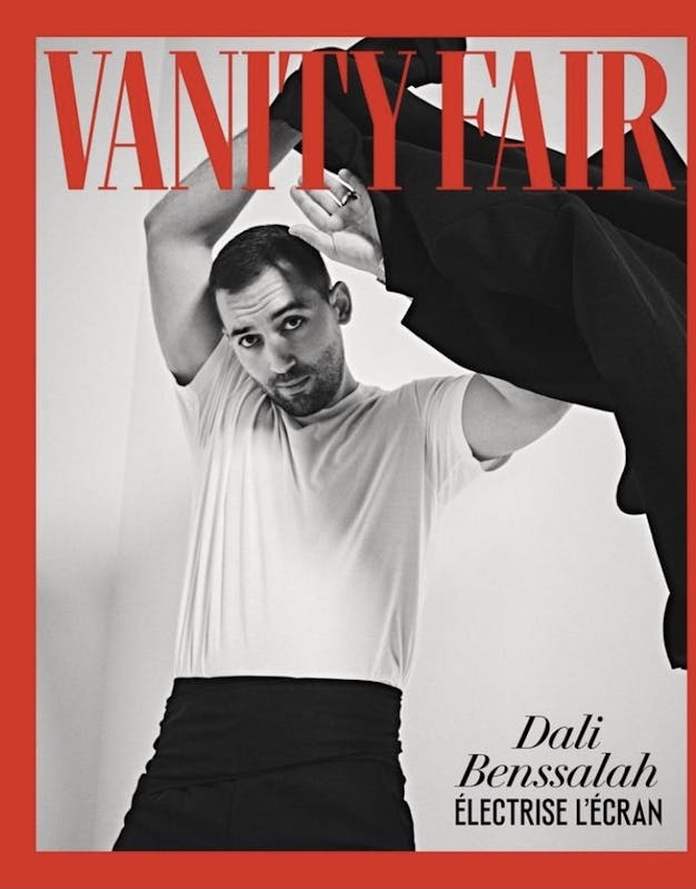 Dali Benssalah en couverture de Vanity Fair, Avril 2023