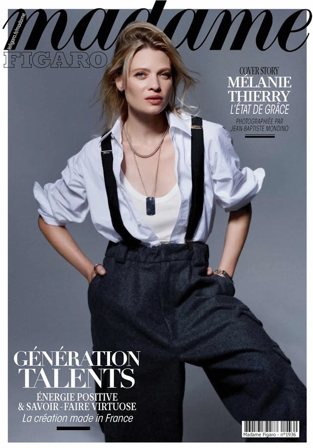 Mélanie Thierry en couverture de Madame Figaro