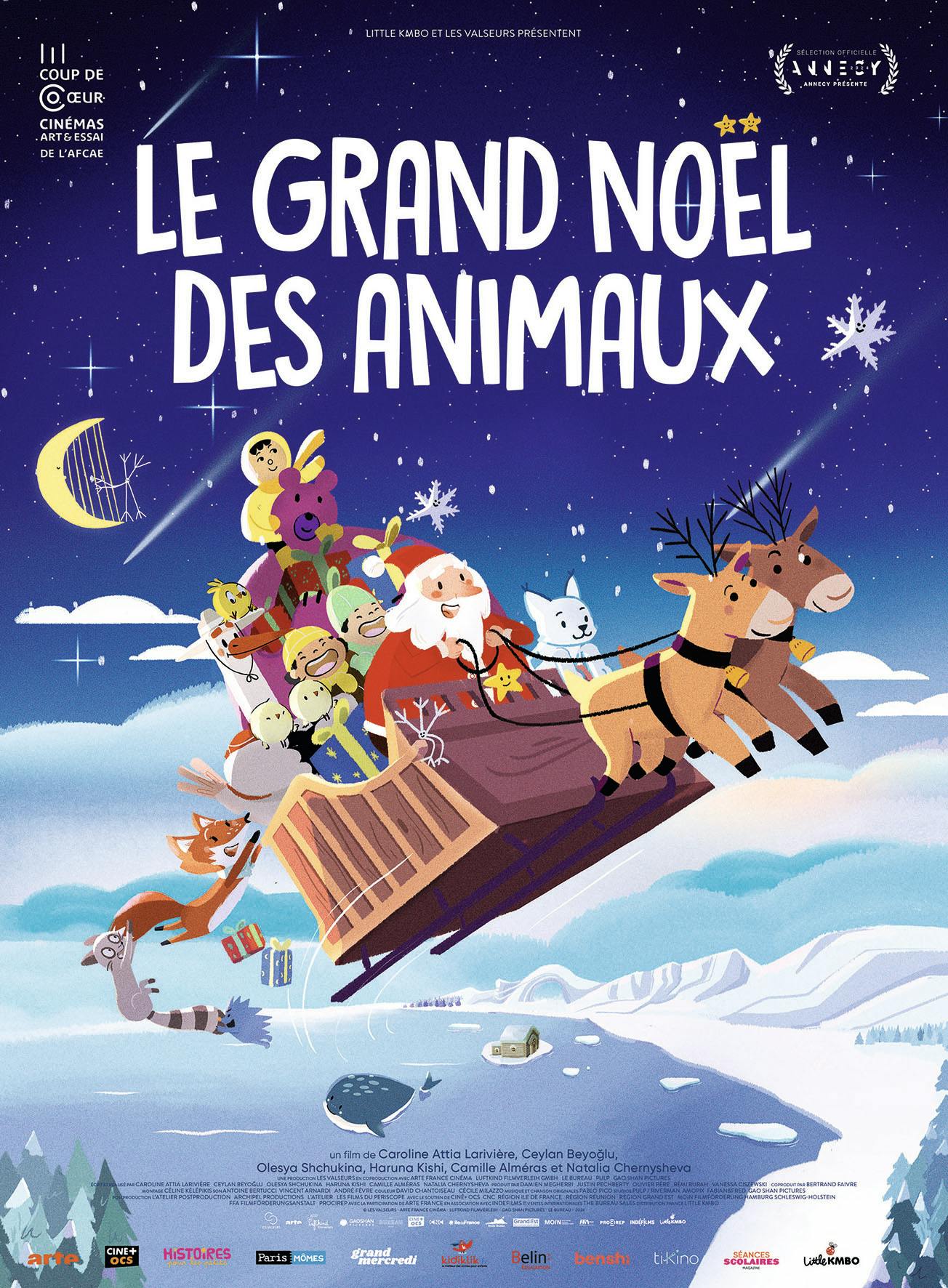 Affiche du film : Le grand Noël des animaux