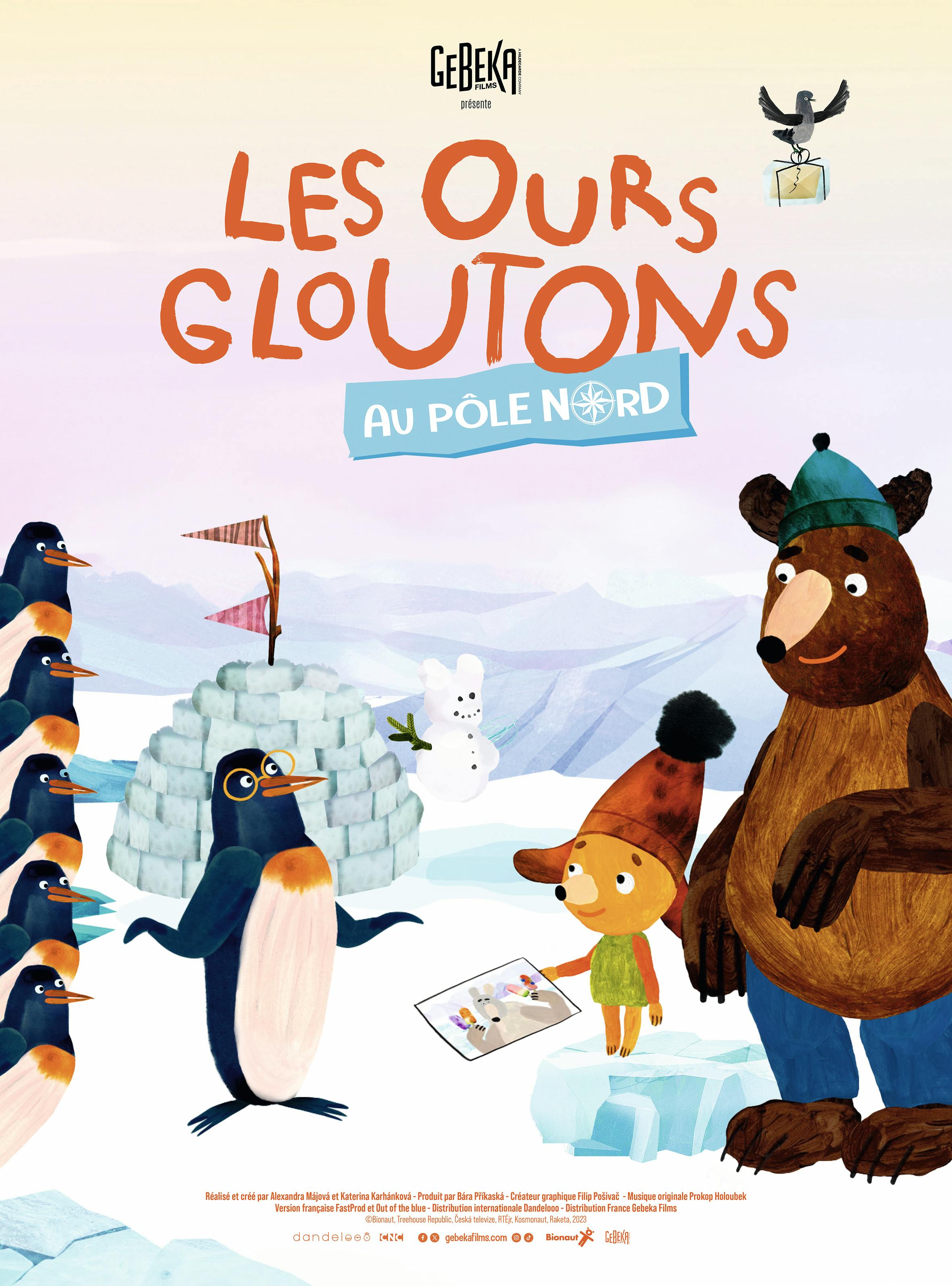 Affiche du film : Les Oursons Gloutons au Pôle Nord