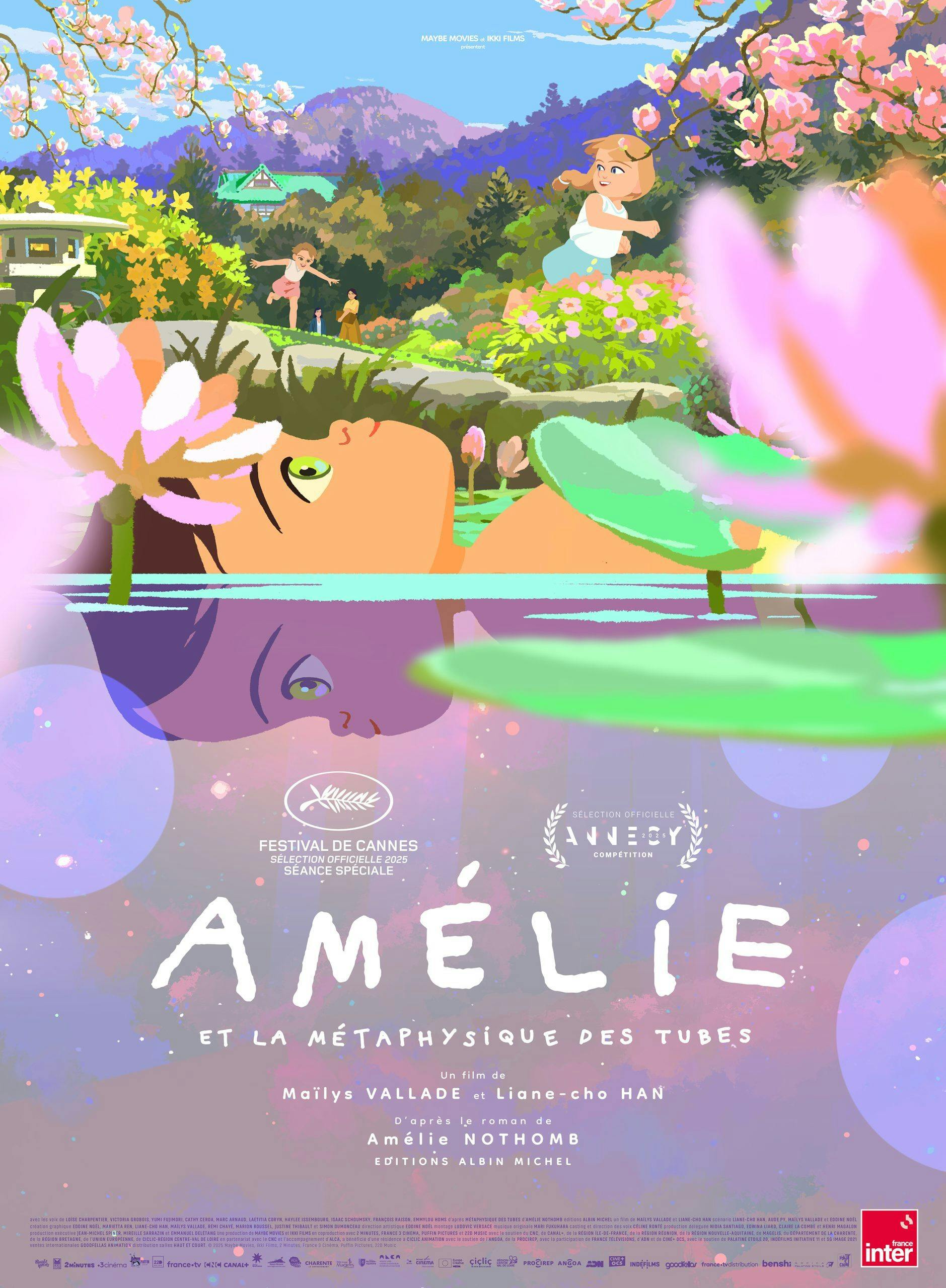 Affiche du film : AMÉLIE ET LA MÉTAPHYSIQUE DES TUBES 