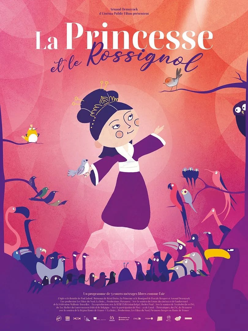 Affiche du film : LA PRINCESSE ET LE ROSSIGNOL 