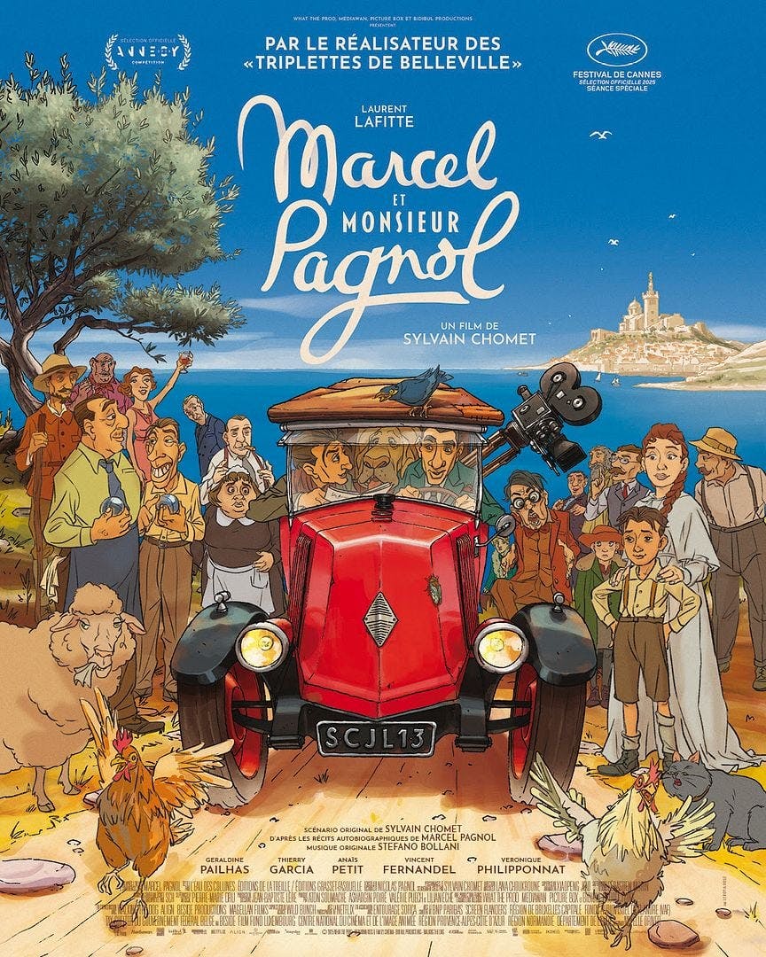 Affiche du film : MARCEL ET MONSIEUR PAGNOL 