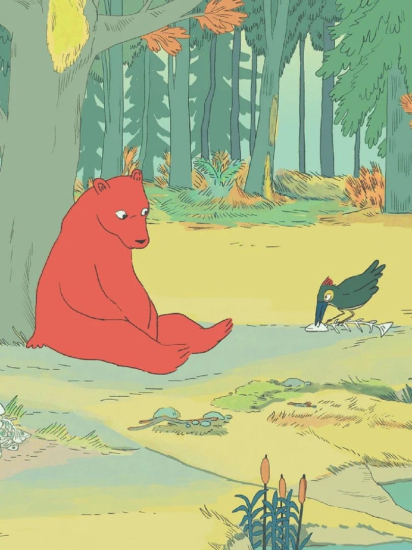 Affiche du film : L'OURSE ET L'OISEAU 