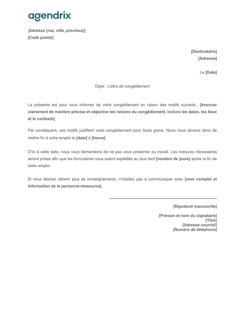 modèle de lettre pour prélèvement mensuel