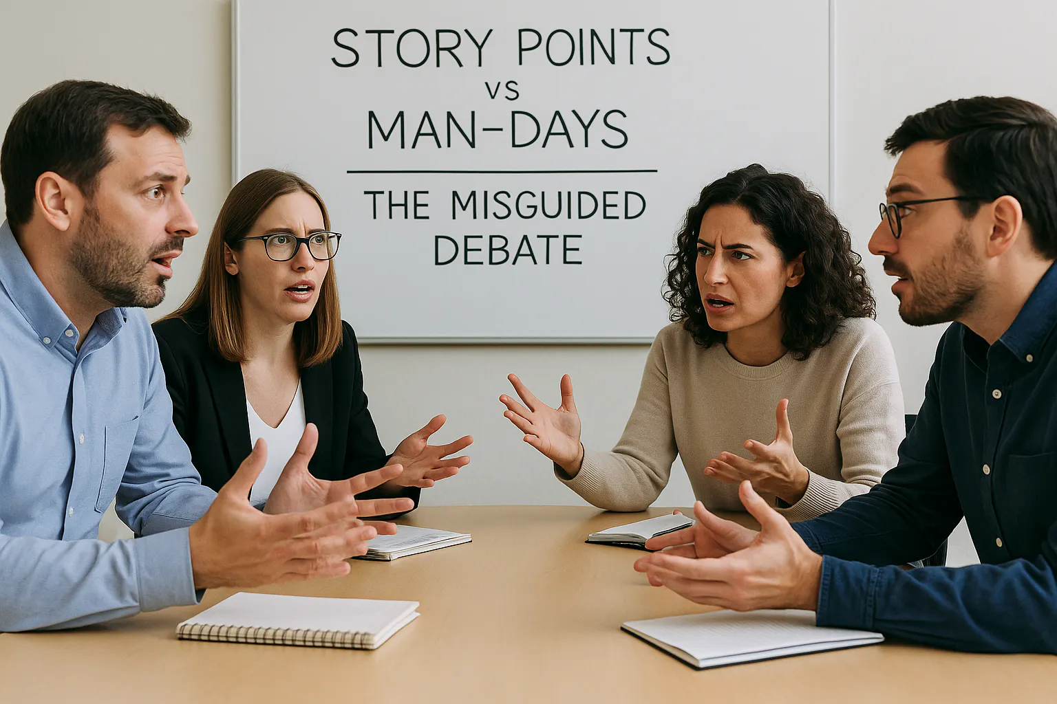 Story points vs man days – The misguided debate