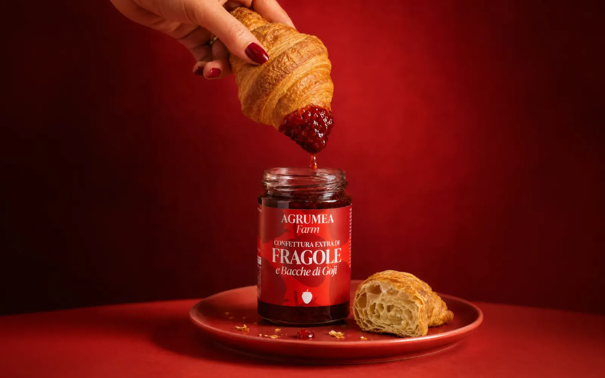 Confettura Extra di Fragole e Bacche di Goji