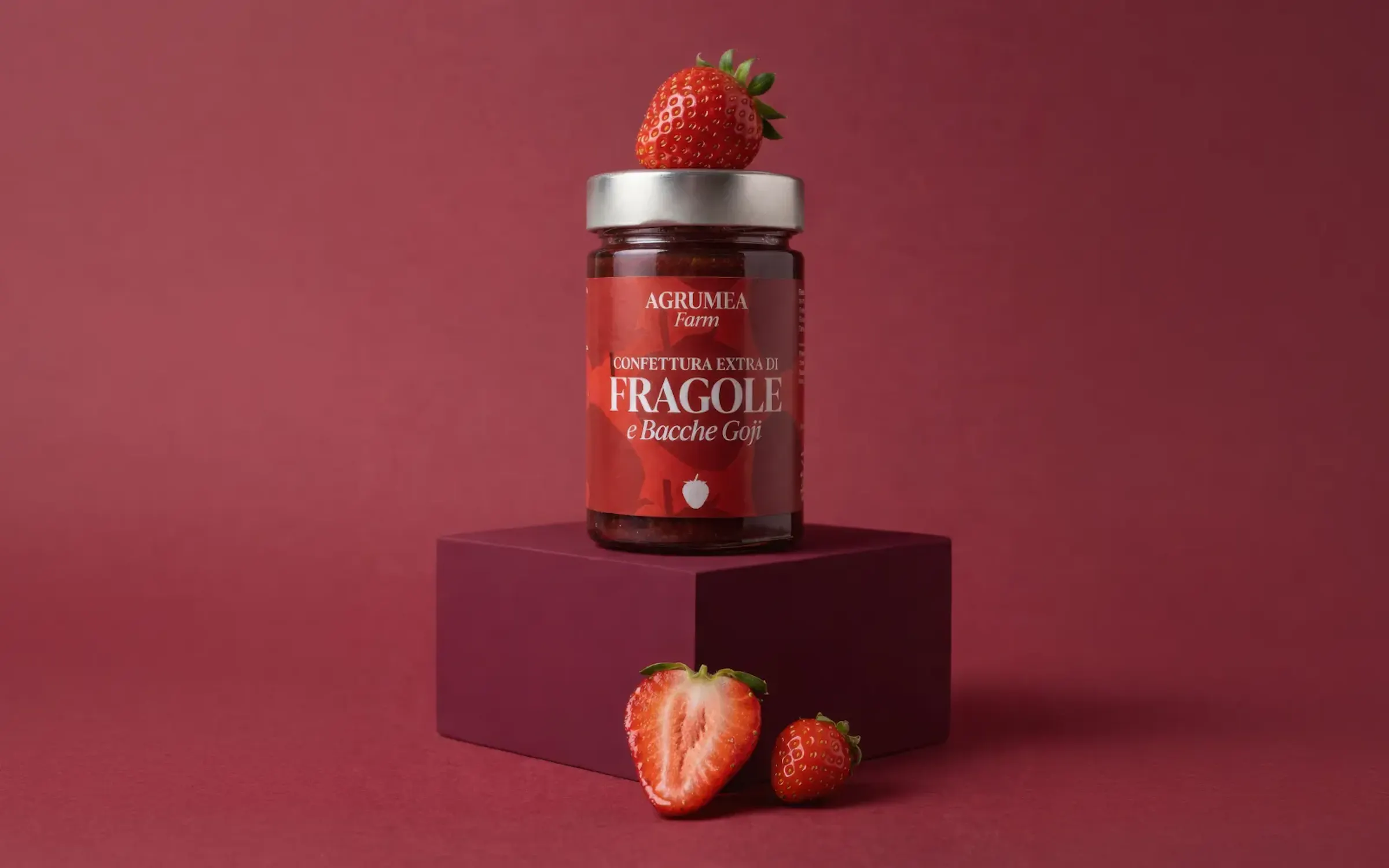 Confettura extra di fragole siciliane