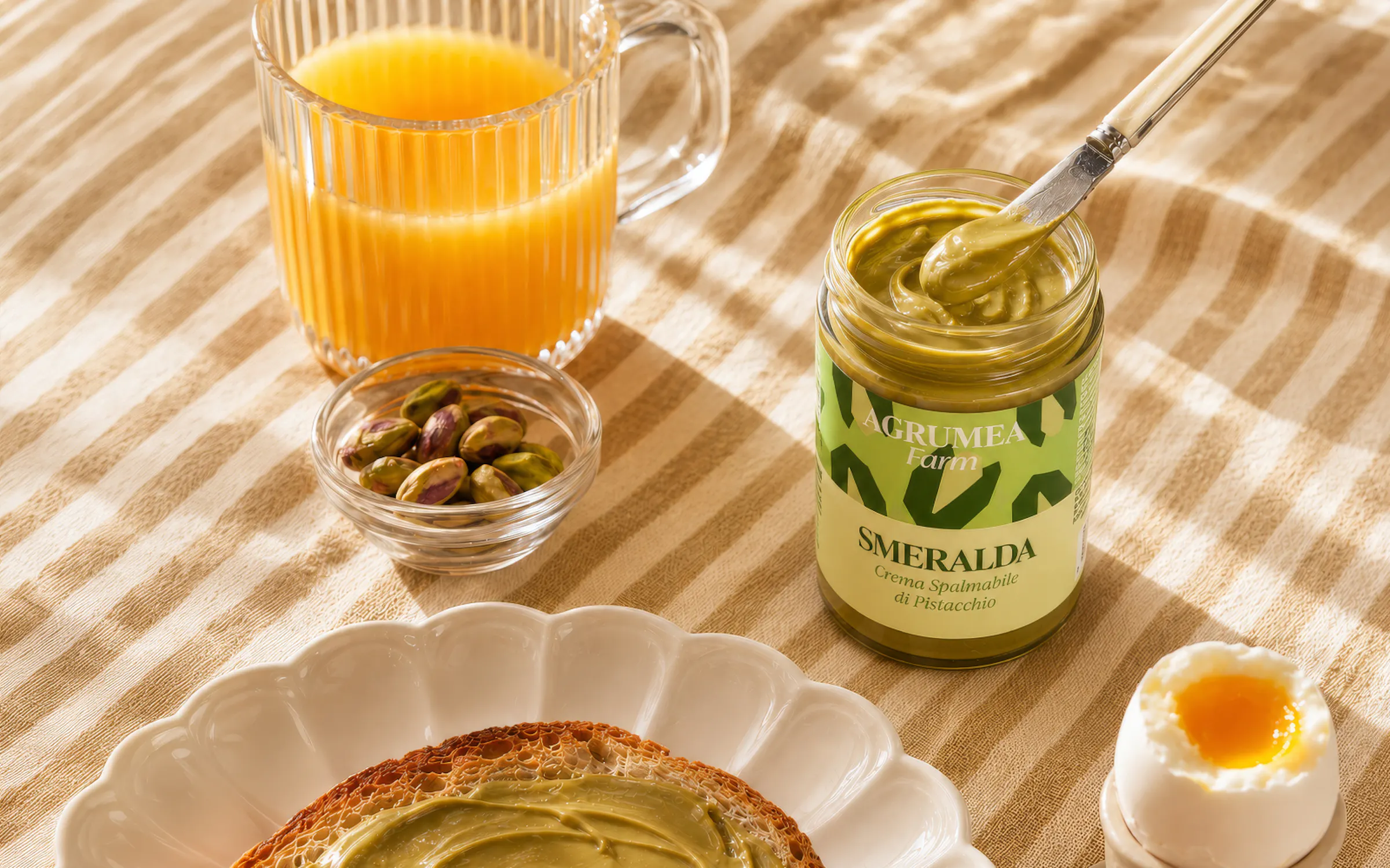 Crema al pistacchio spalmabile