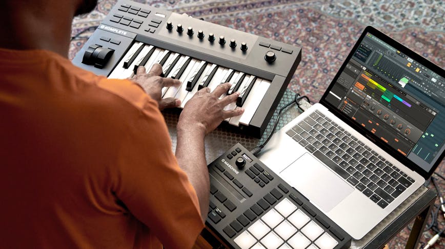 The A-series is a MIDI keyboard that was added to the family of consoles within Native Instruments. Role UI-UX.