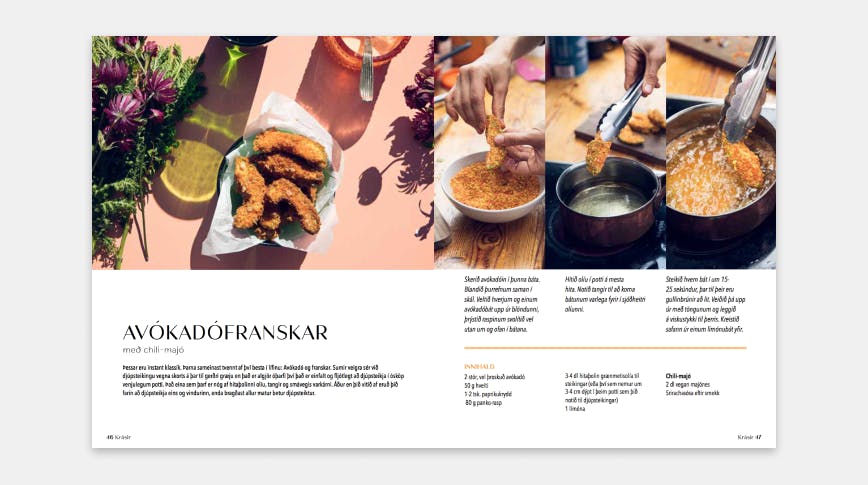 Art direction - Styling. Food styling and art-direction for the Vegan book Krásir (Feasts). Guðrún Sóley Geststdóttir, Rut Sigurðardóttir.