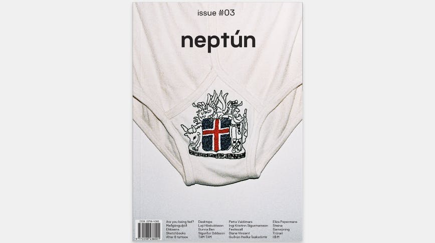 Neptún magazine - Art-direction - Graphic - Editing - Styling. A billingual magazine about art, design and architecture. With focus on Icelandic grassroot scene. Helga Kjerúlf, Kolbrún Þóra Löve, Elsa Bernhardsdóttir. 