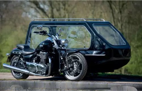 Motorcycle Hearse