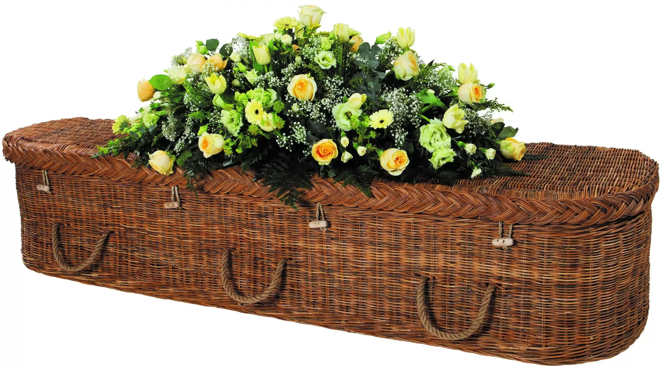 Wicker Coffin