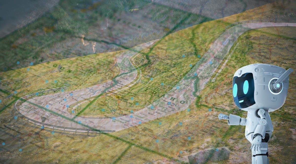 AI  MAP SCENIC ROUTE