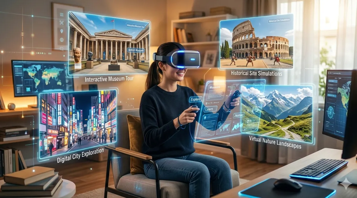 Virtual -Exploration -with -AI- Technology