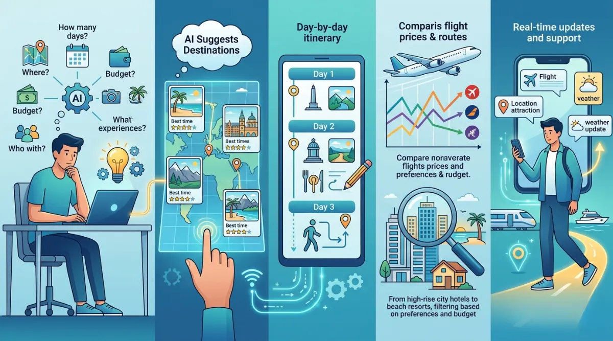 Build -detailed -itineraries- quickly