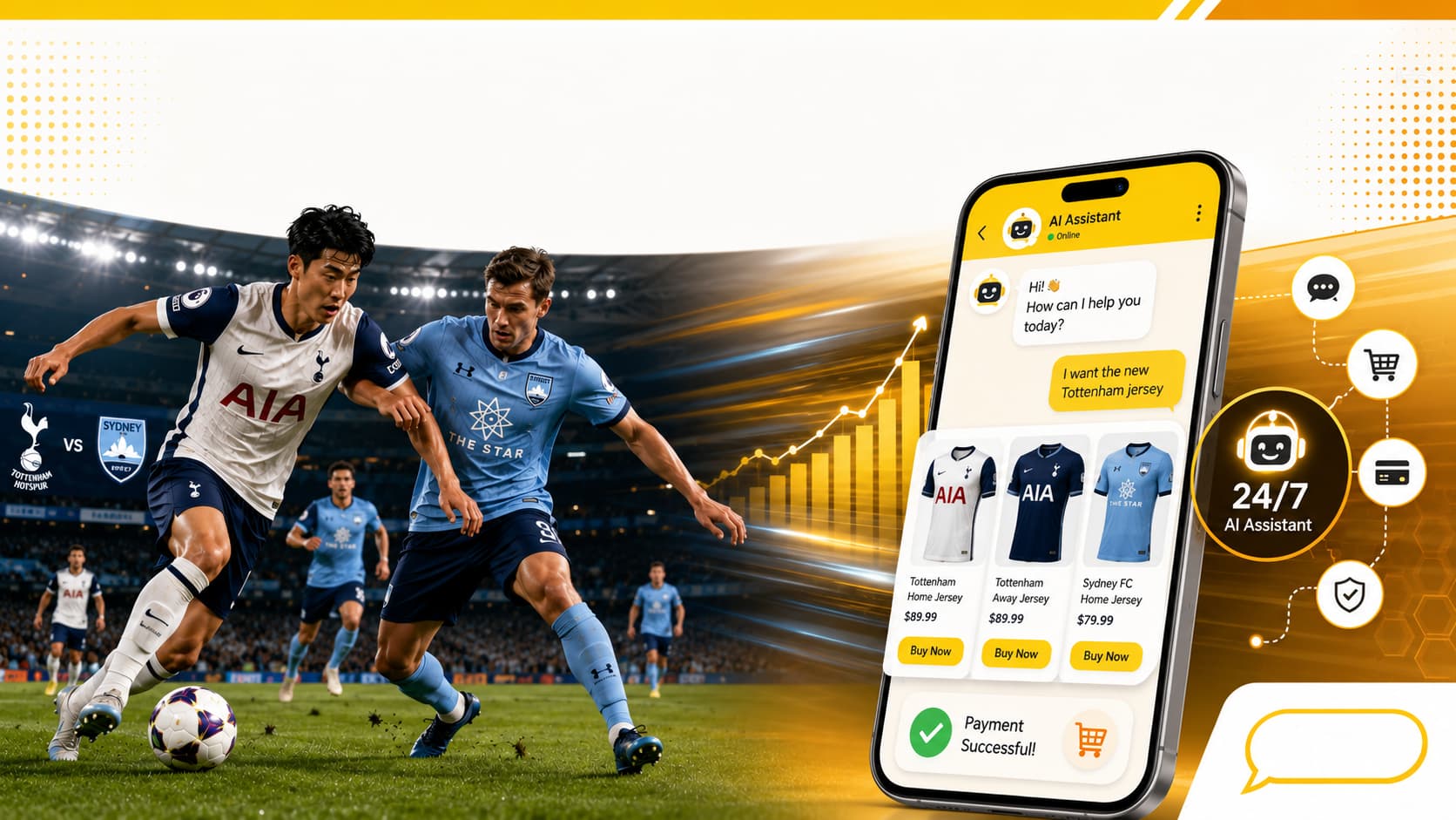 Tottenham vs Sydney FC: Atmosfer Big Match dan Pelajaran Penting Bagi Pemilik Bisnis Merchandise