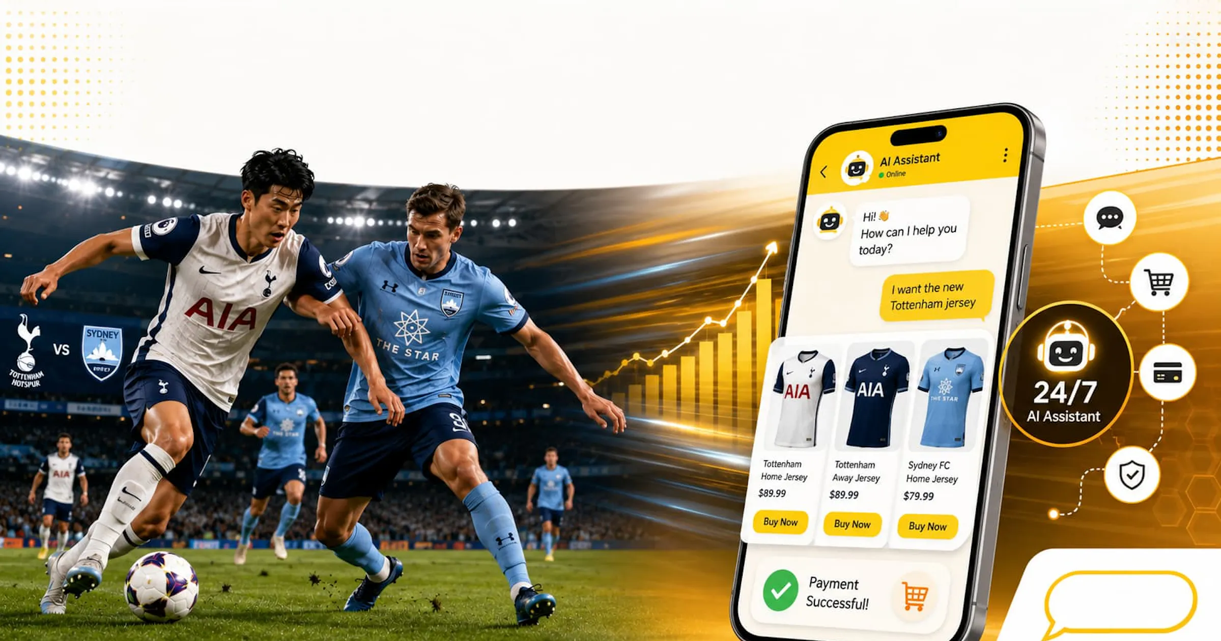 Tottenham vs Sydney FC: Atmosfer Big Match dan Pelajaran Penting Bagi Pemilik Bisnis Merchandise