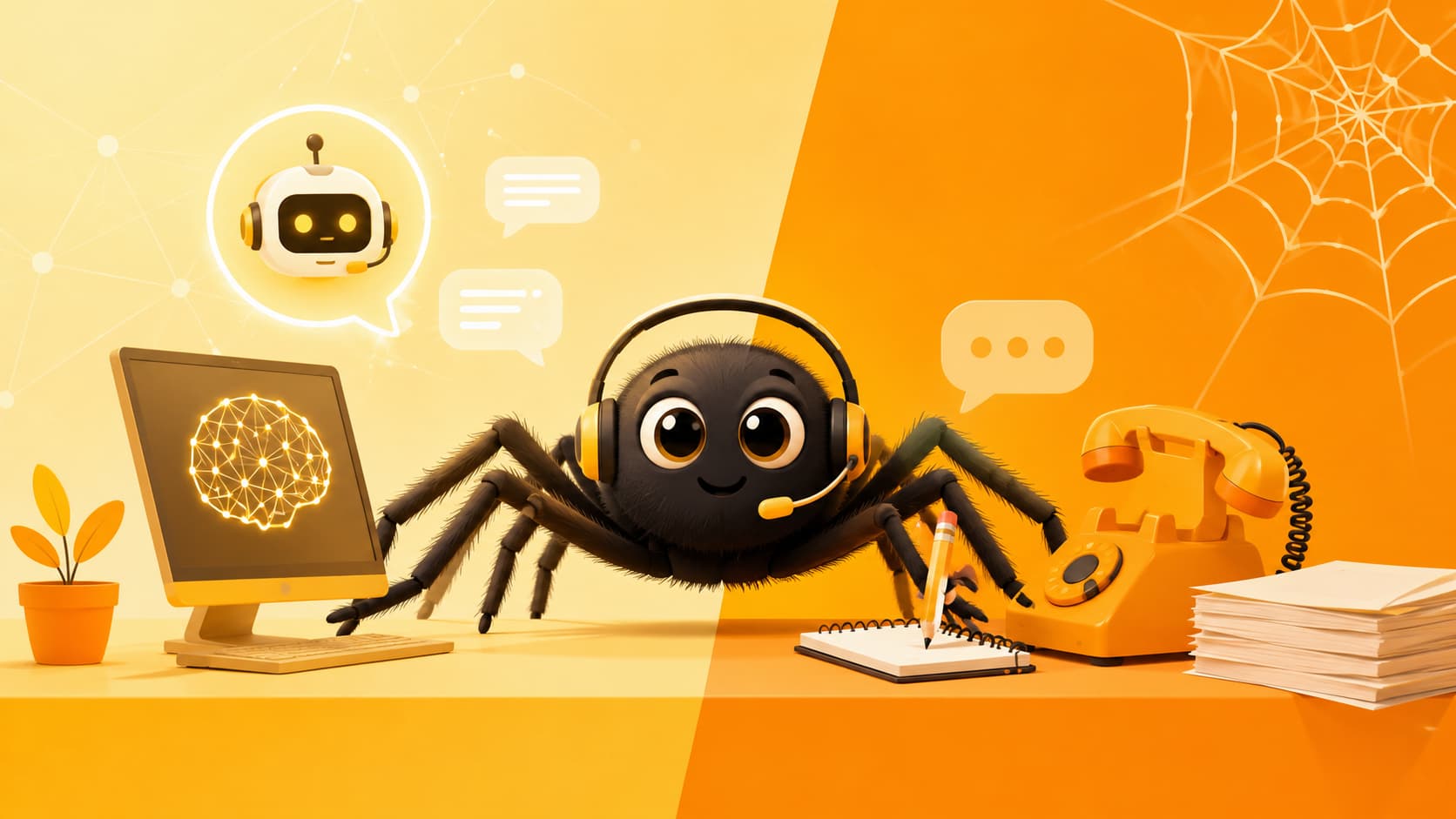 Kalau Spiderman Jadi Customer Service, Dia Pakai AI atau Manual?