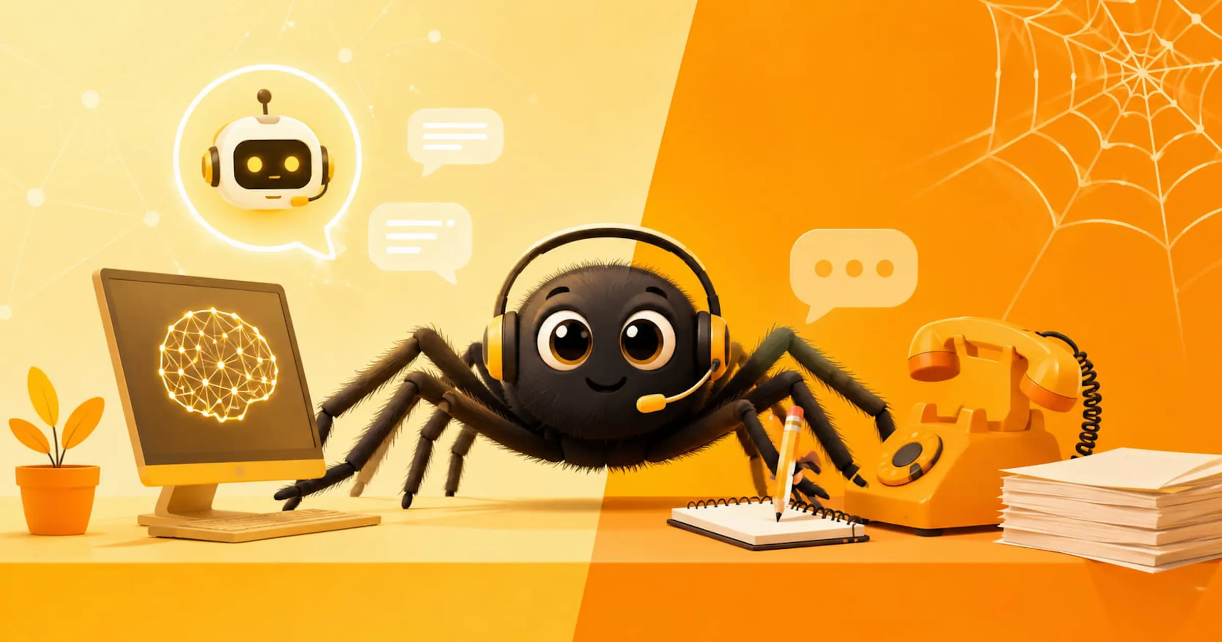 If Spiderman Were a Customer Service Agent, Would He Use AI or Go Manual?
