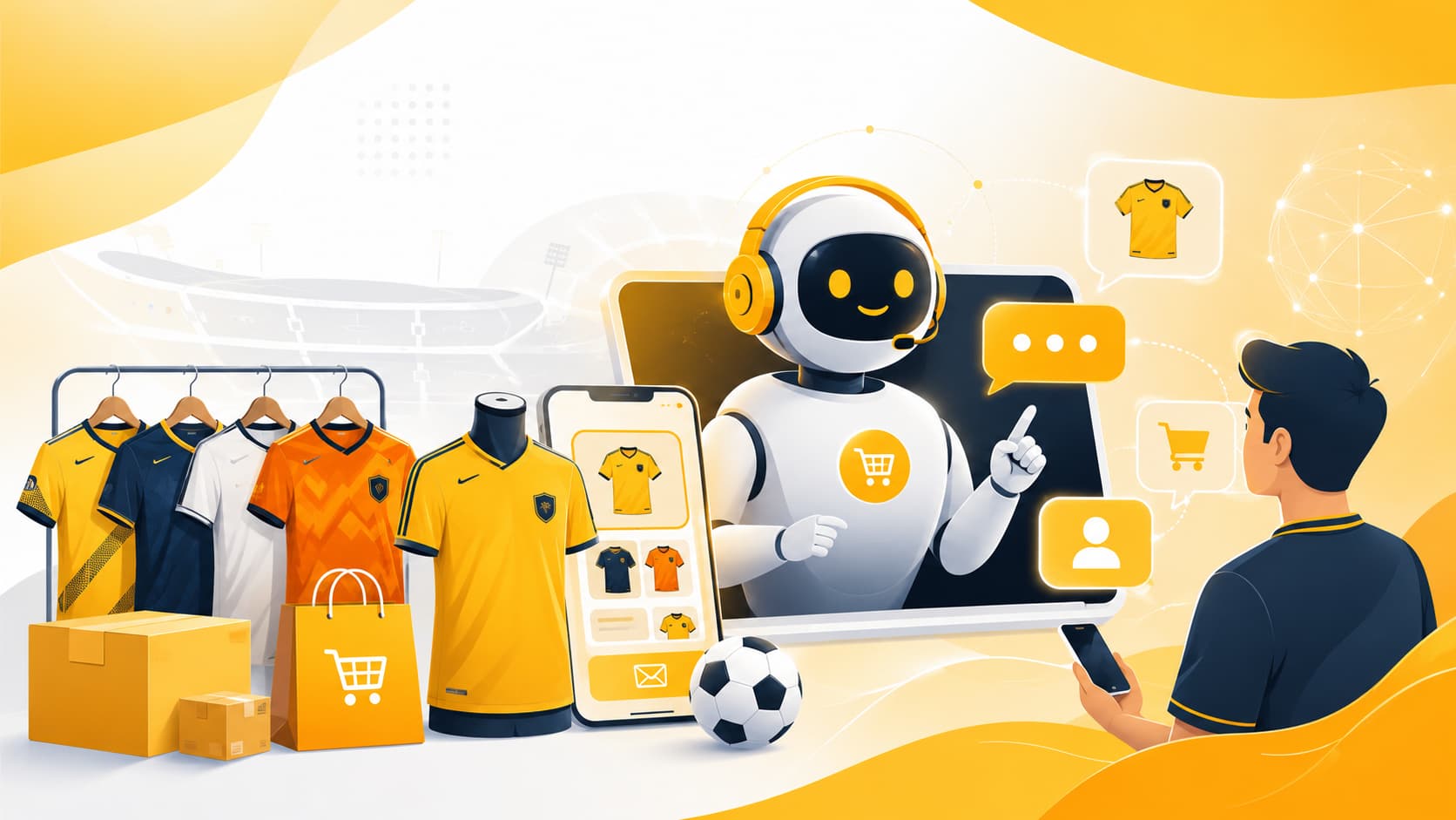 How to Boost Football Jersey Sales with 24/7 AI Customer Service