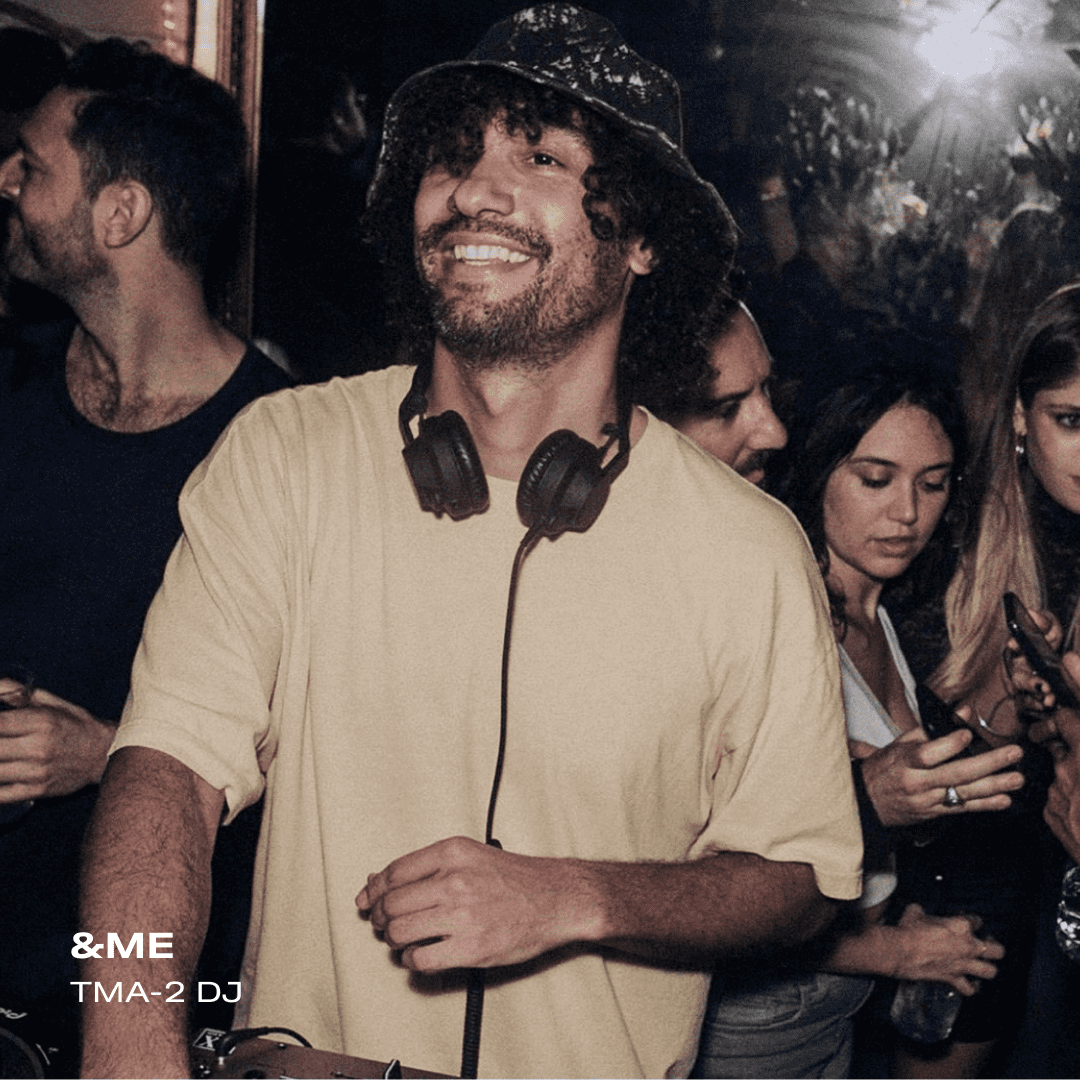 &me using tma-2 dj headphones from AIAIAI