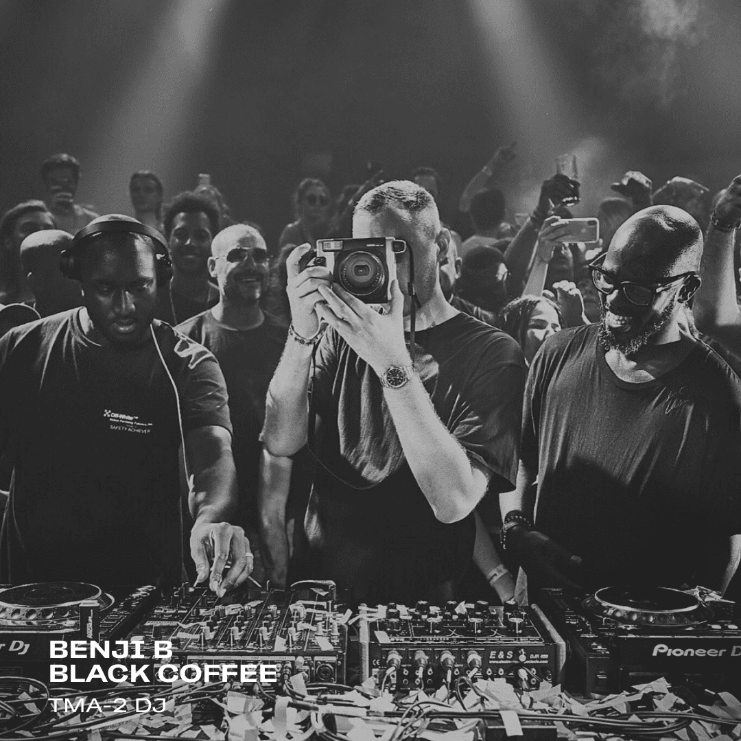 BENJI B + BLACK COFFEE using TMA-2 DJ from AIAIAI