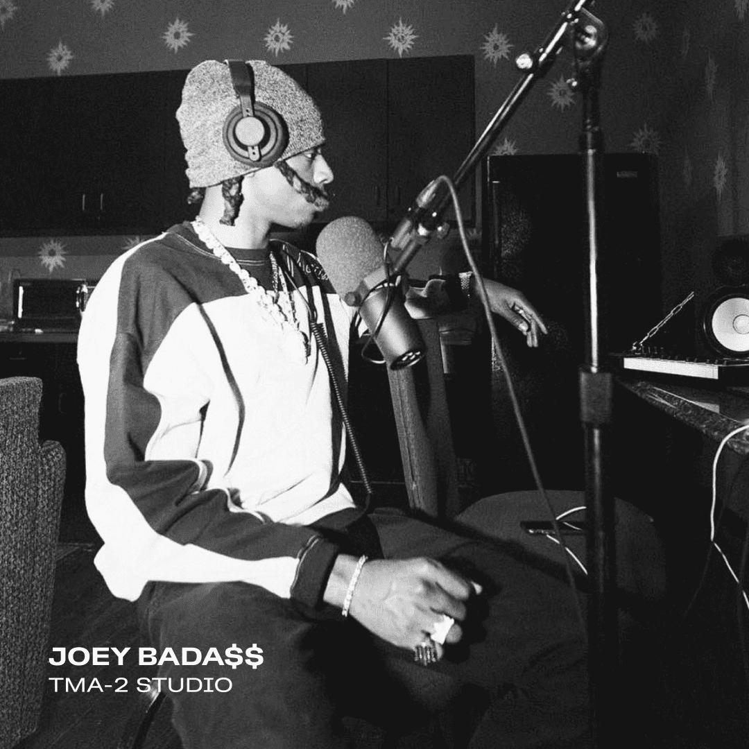 JOEY BADASS using TMA-2 STUDIO