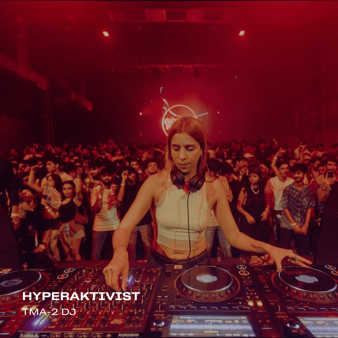 HYPERAKTIVIST using tma-2 dj headphones from AIAIAI