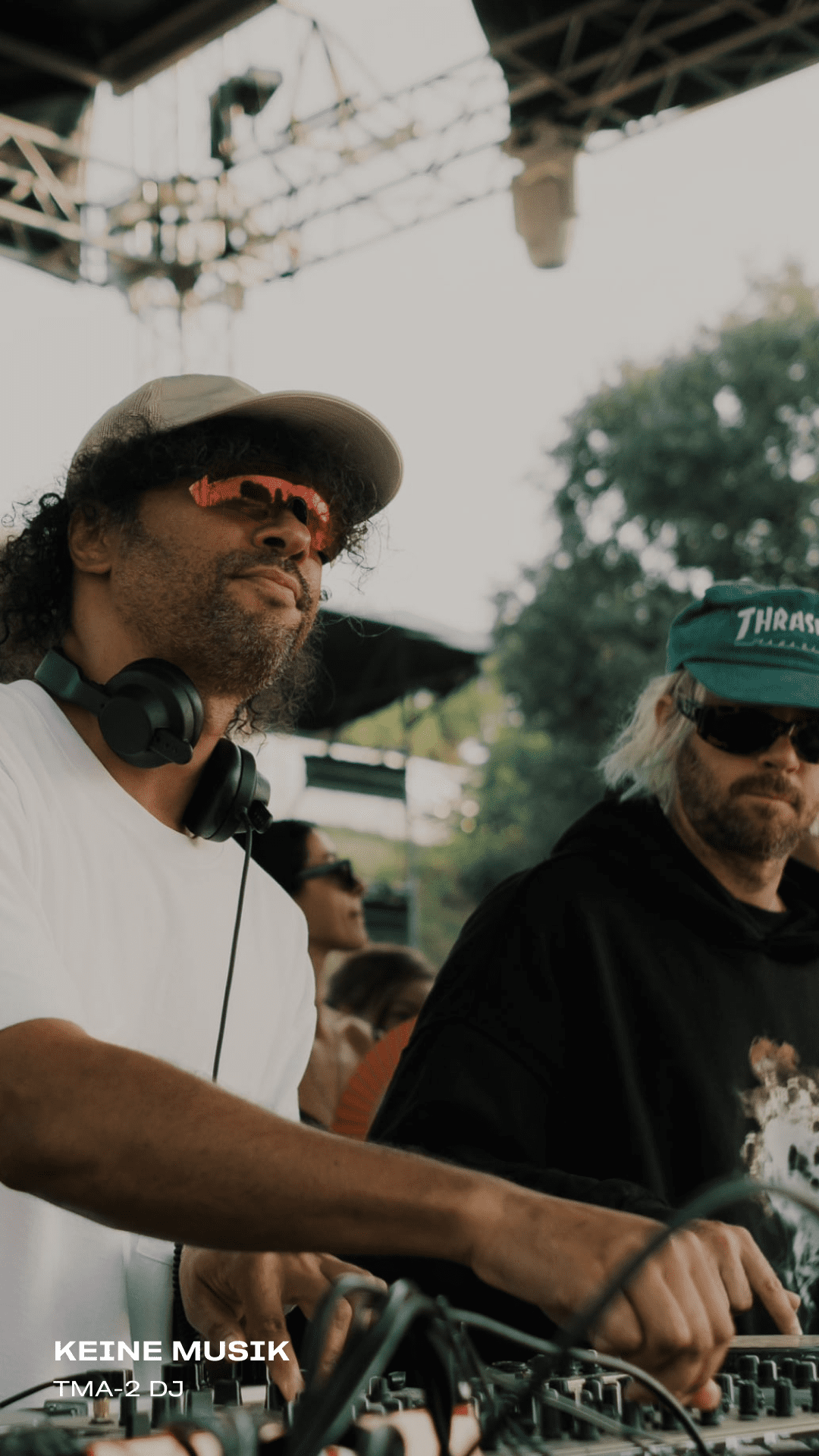 Keine Musik wearing TMA-2 dj from AIAIAI