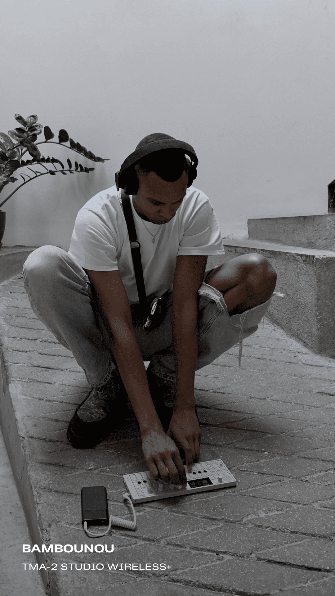 BAMBOUNOU using tma-2 Studio Wireless+ headphones from AIAIAI