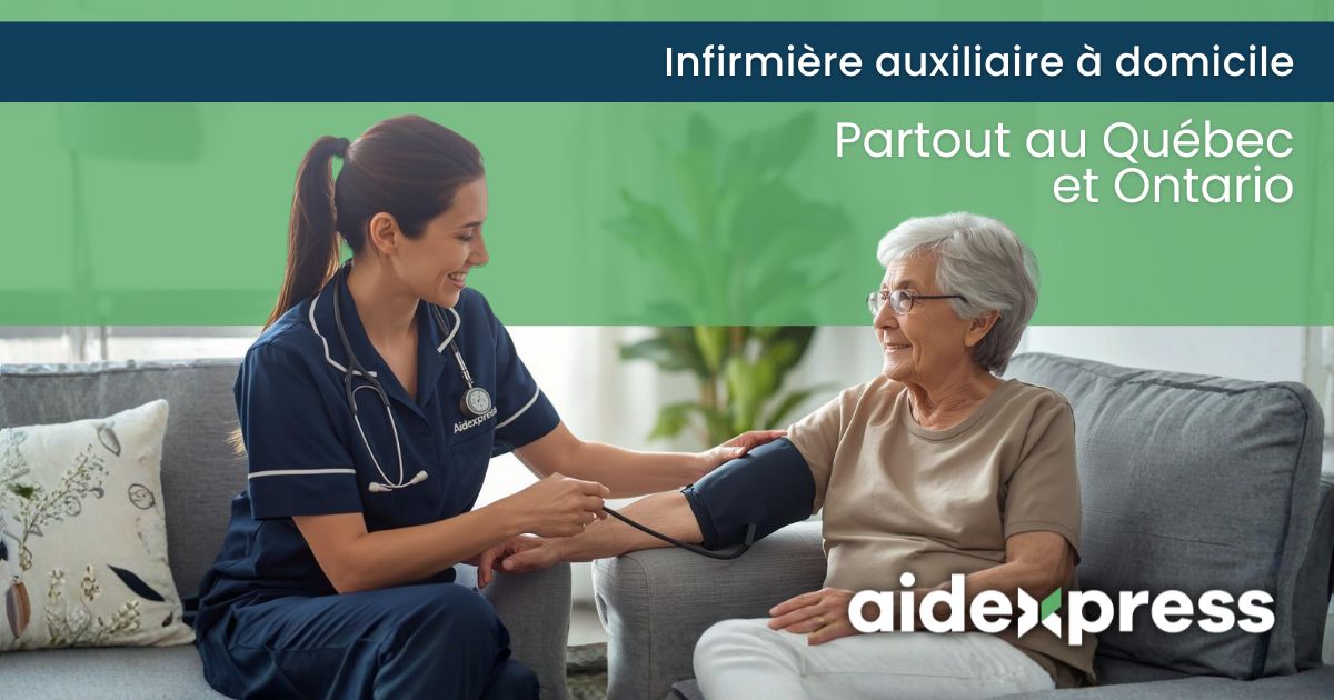 Infirmière auxiliaire - Soins humains et continuité clinique à domicile ...