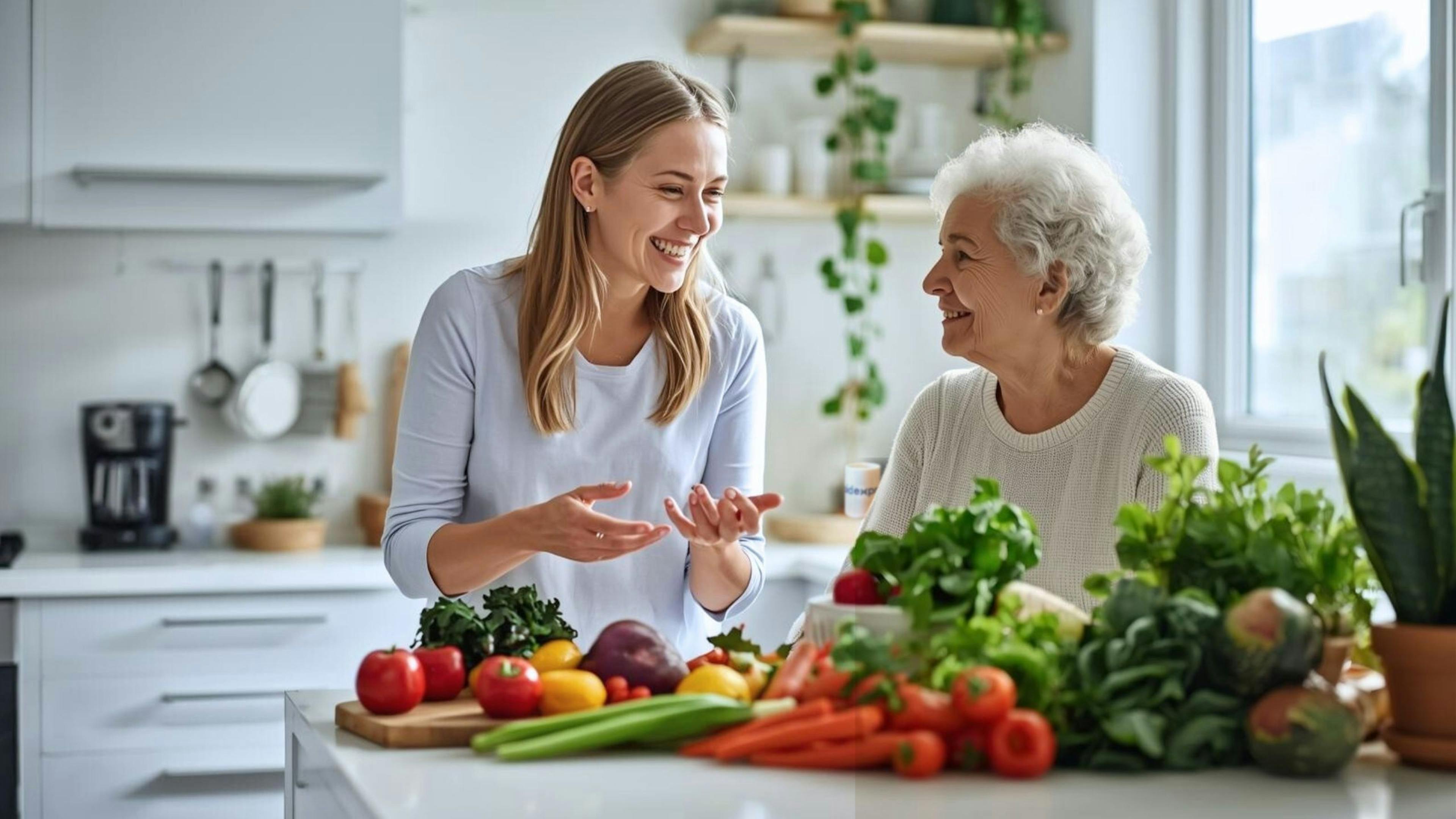 Nutritionniste à domicile offrant des conseils nutritionnels personnalisés, plan de repas et suivi santé directement à la maison.