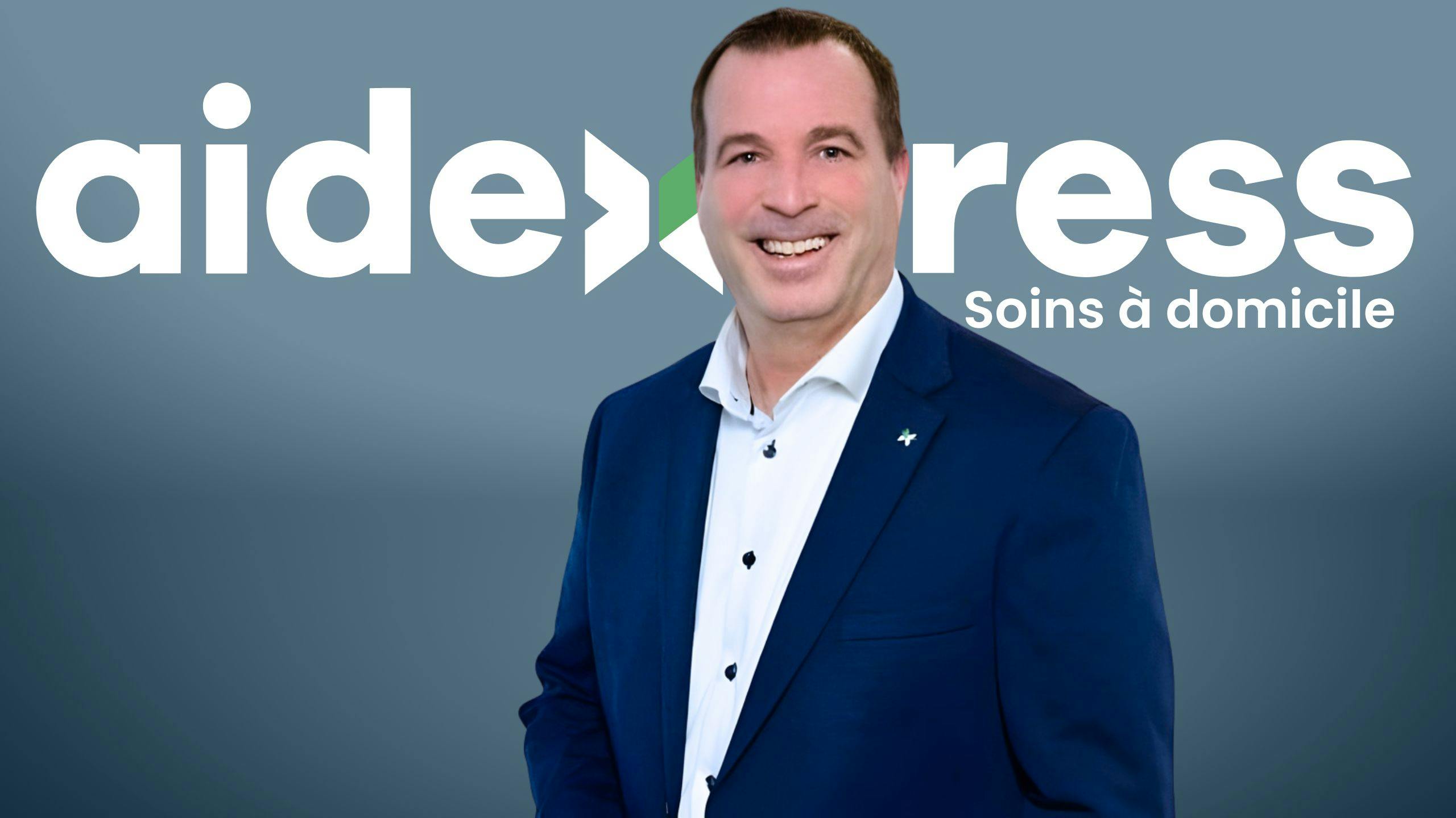 Richard Mercier, Président-directeur général d'Aidexpress services et soins à domicile