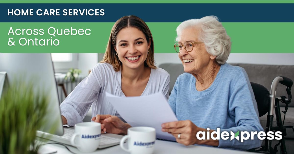 Administrative assistance at home | Aidexpress