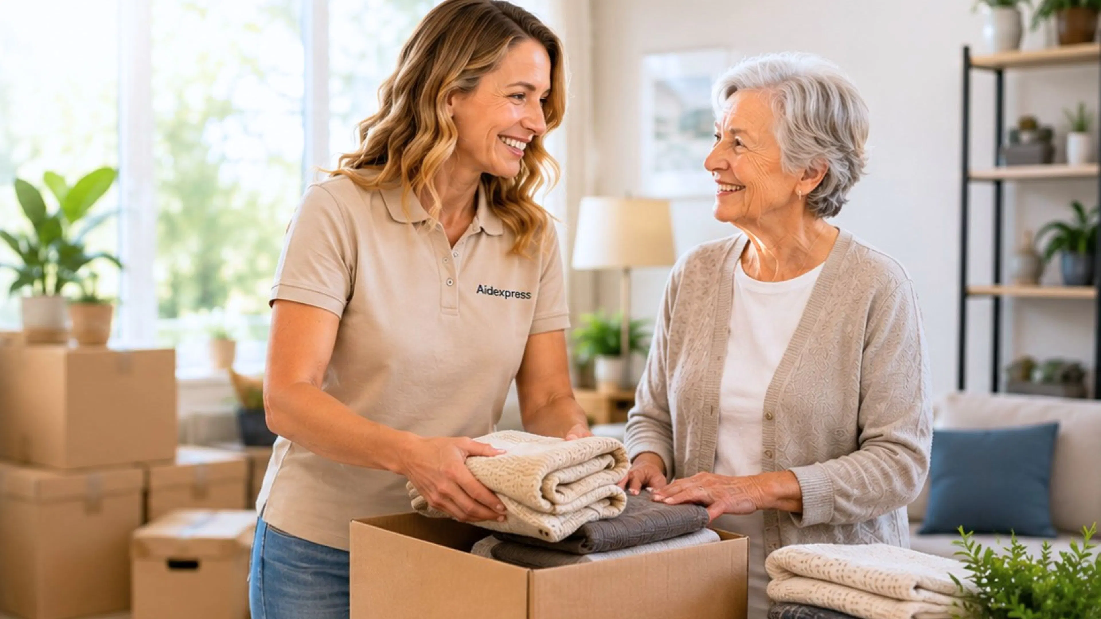 Aidexpress vous accompagne lors d’un déménagement, désencombrement ou changement de milieu de vie.