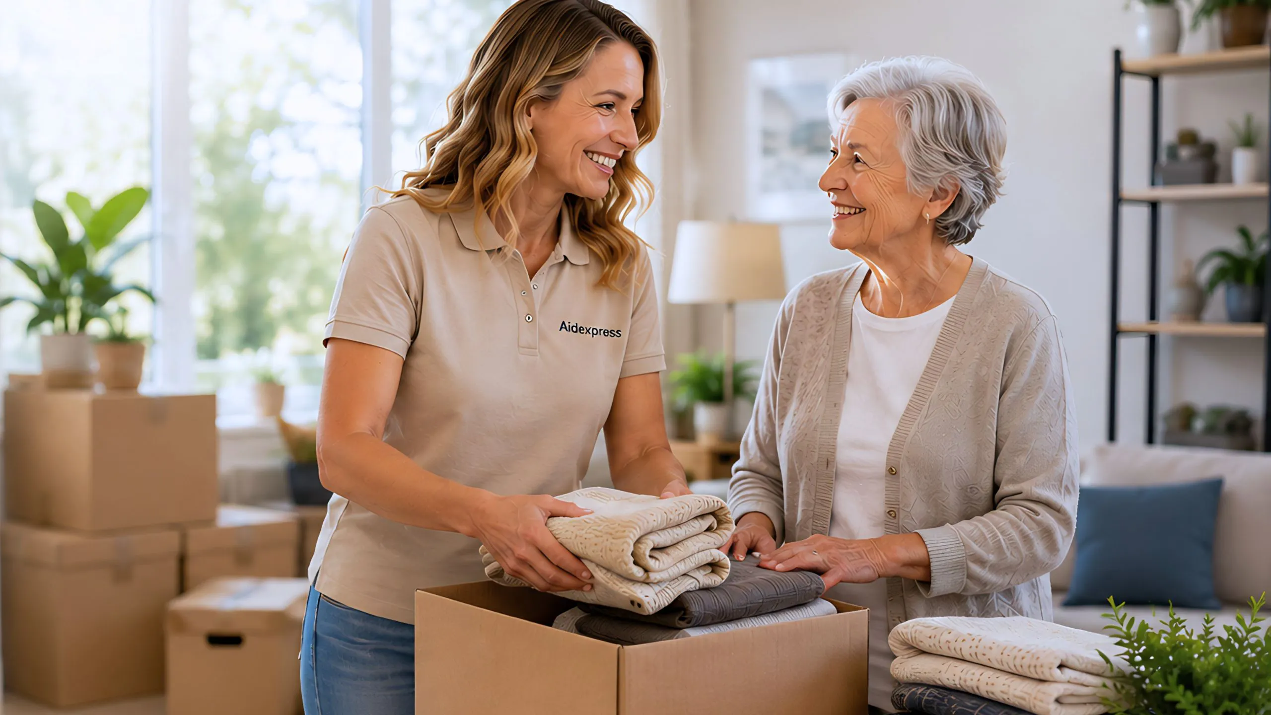 Aidexpress vous accompagne lors d’un déménagement, désencombrement ou changement de milieu de vie.