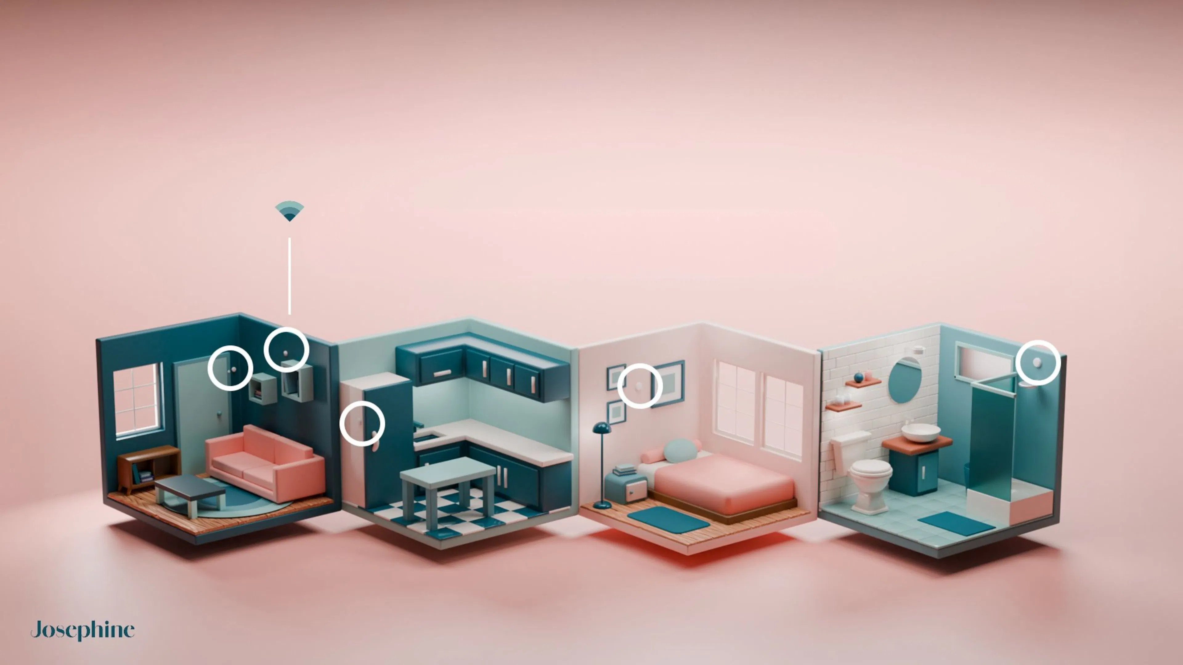 outil technologique discret pour plus de sécurité à domicile d'une personne âgée vivant seule, installé par Aidexpress