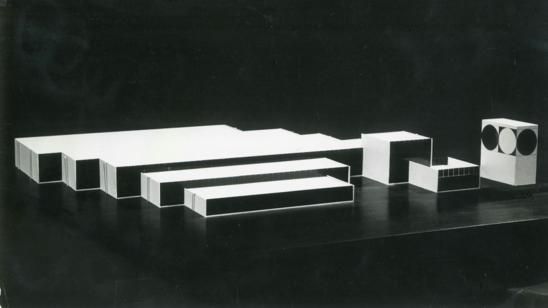 Maquette Meubelen Sint-Antonius - architect Lou Jansen - 1968