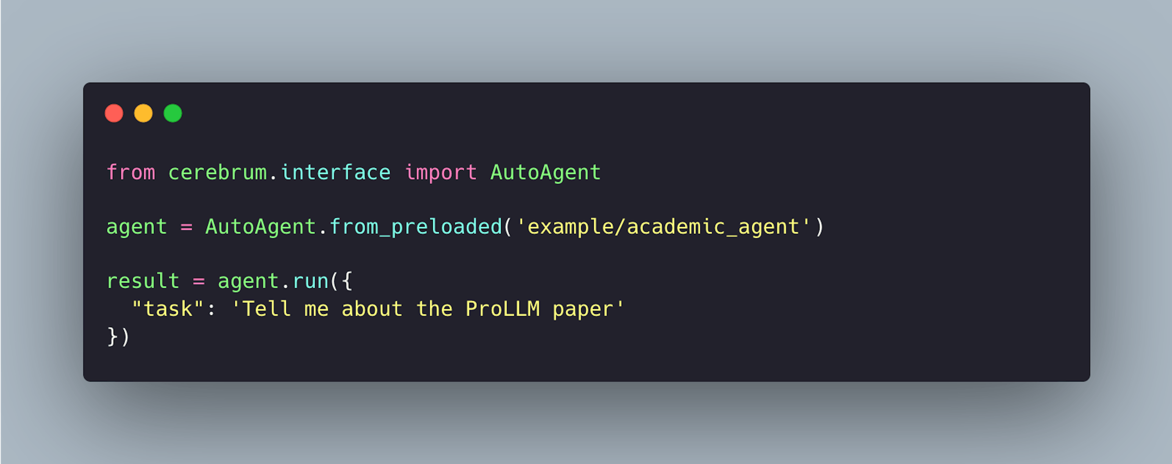 AutoAgent agent construction protocol.