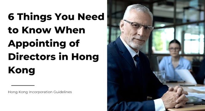 A shareholder discussion to appoint a director for his Hong Kong company