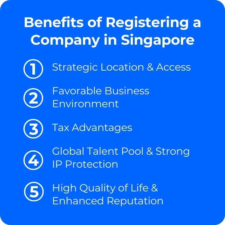benefits of Singapore company registration 
