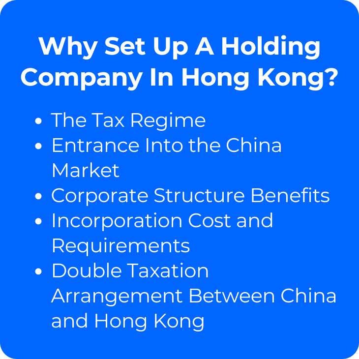 Why Set Up A Holding Company In Hong Kong